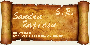 Sandra Rajičin vizit kartica